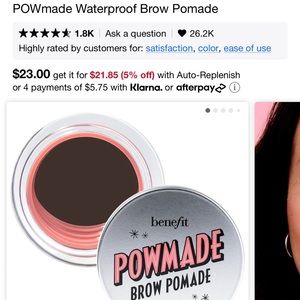 Benefit POWmade brow pomade 2.5 Neutral Blonde